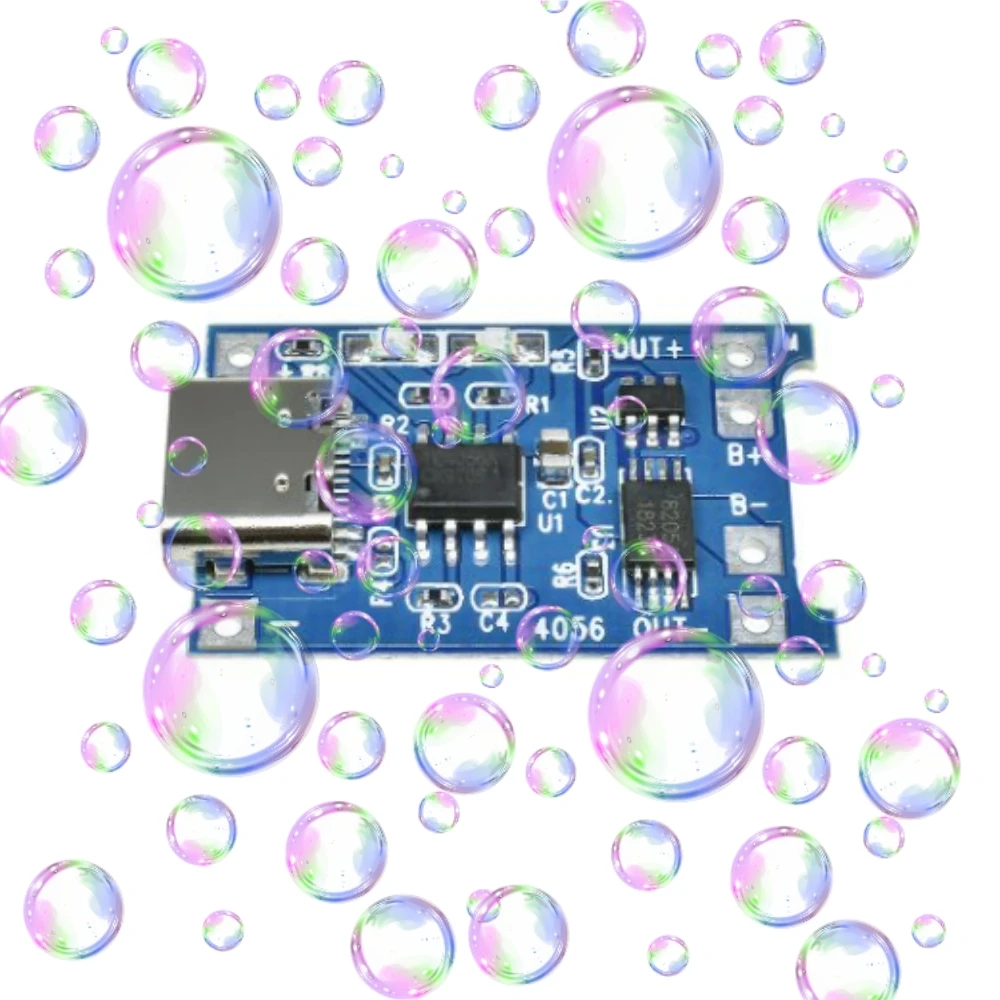 1/10PCS Type-C USB 5V 1A 18650 Lithium Battery Charger Module Charging Board with Protection TP4056 - zdjęcie 1