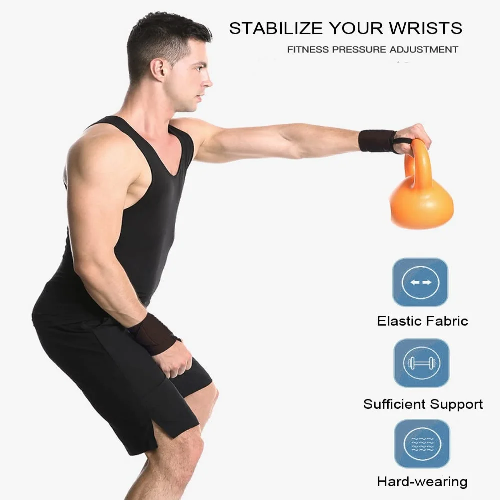 Sports Wrist Guard Weight Lifting Wrist Strap Wrist Guard Men's And Women's Power Bandage Pressure Wrist Guard Against Sprain image 3