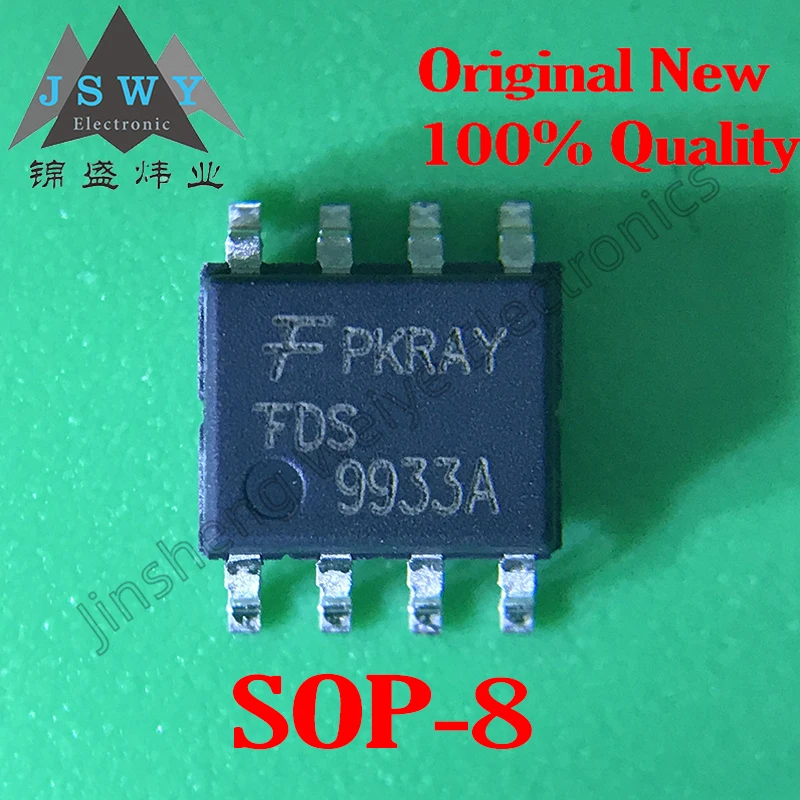 10~30PCS FDS9933A 9933A P-Channel MOS FET 3.8A 20A SOP8 100% brand new original free shipping