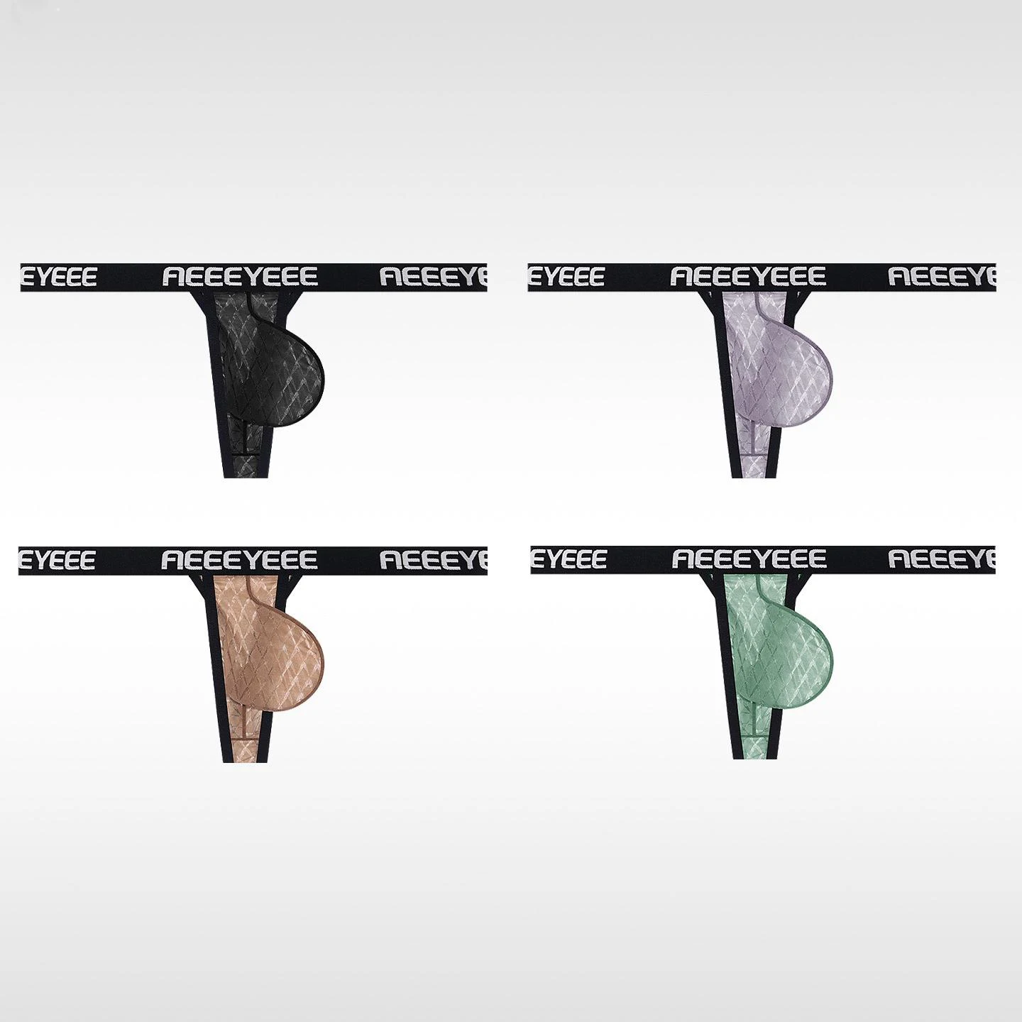 

3 шт. мужские стринги из ледяного шелка с низкой талией, плотные эластичные дышащие японские одинарные стринги, футболки