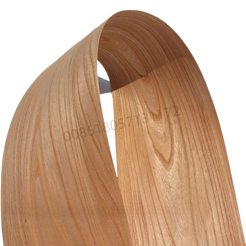 Custom Natural Antique Elm Veneer,2pcs, about 0.3-0.5mm thick, for DIY Furniture Restoration & Tea Rooms,Wall Paneling, Brown
