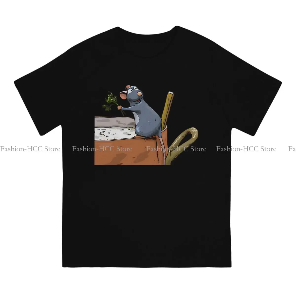 Ratatouilles Cartoon Men's TShirt Chef Distinctive T Shirt Original Sweatshirts New Trend