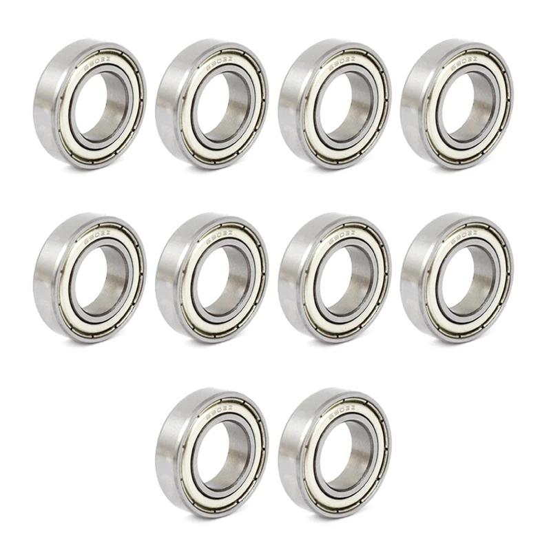 

10X 6902Z 15 X 28 X 7Mm Metal Shielded Miniature Deep Groove Radial Ball Bearing