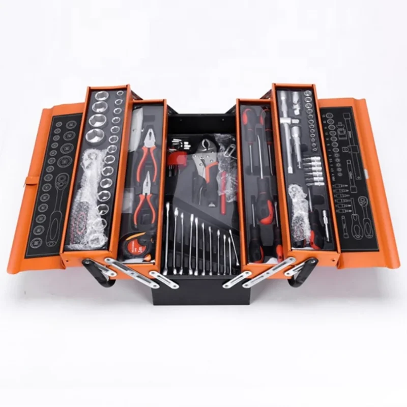 

Professional Bicycle Repairing Tool Set 85pcs automobile tool set complete box for home maintenance