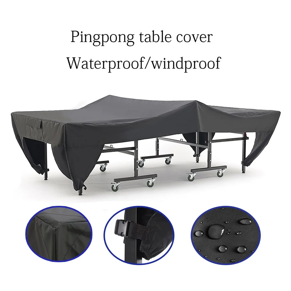 

Waterproof Ping Pong Table Cover Tennis Cover Protect Outdoor Indoor Anti-UV Dustproof Ping Pong Table Cover Highly Recommended