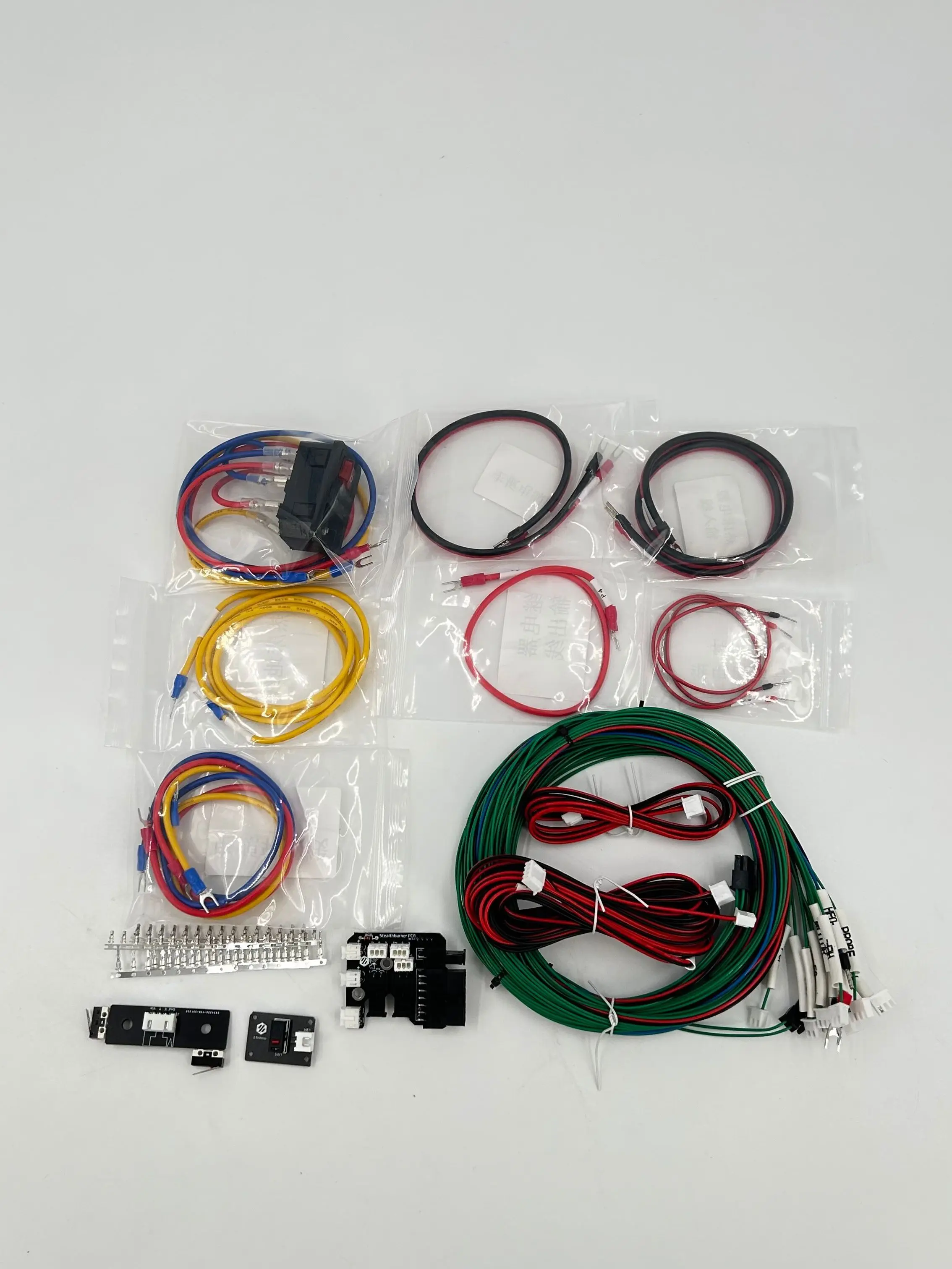 

TURUI Voron Wire Ship Type Switch 2.4 Trident Hark 5v SB PCB Kit with PTFE Harness Cable Set - Electronic Component
