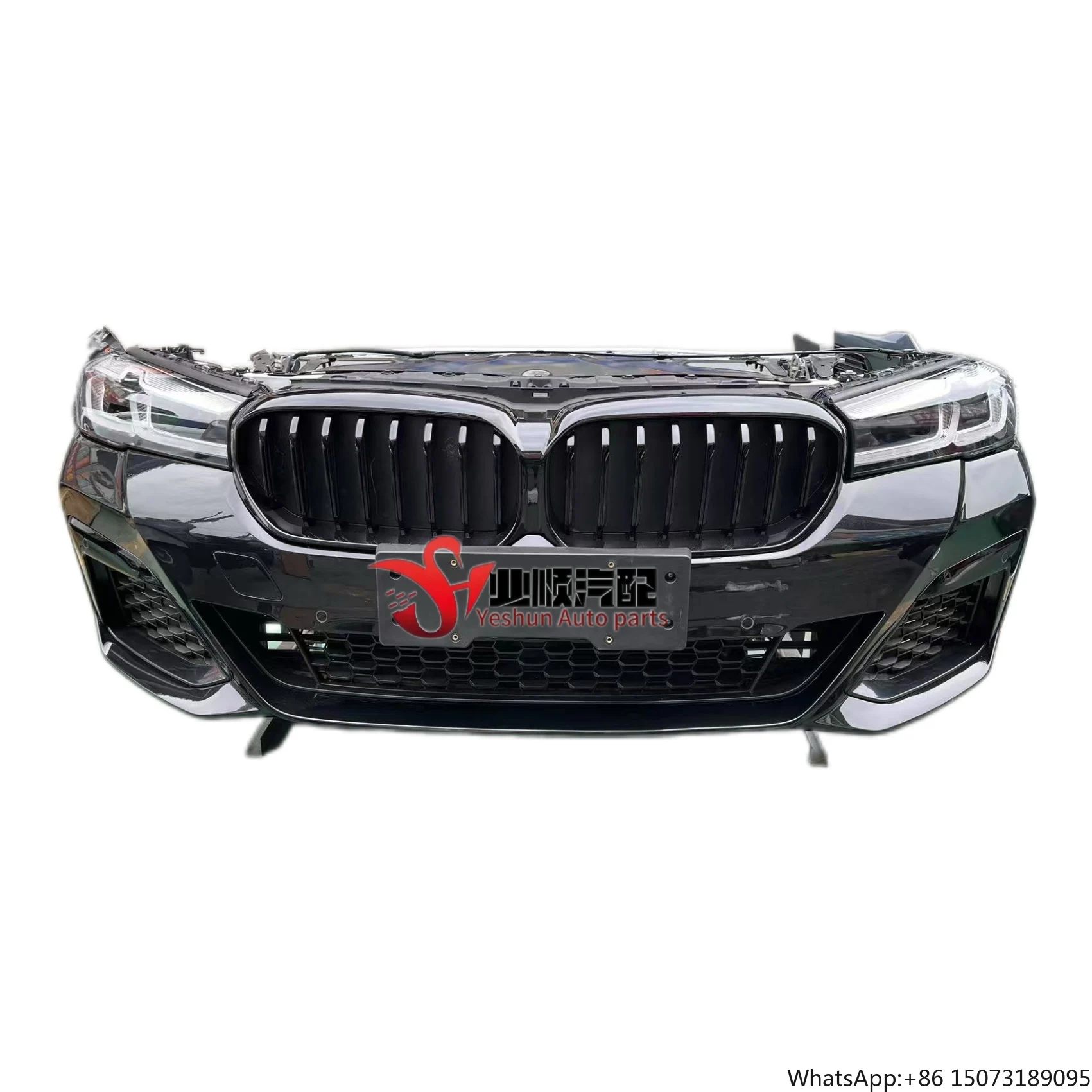 Original Second-hand Accessories 5 Series G30 G38 Car Bumper with Radiator Assembly  Headlights for