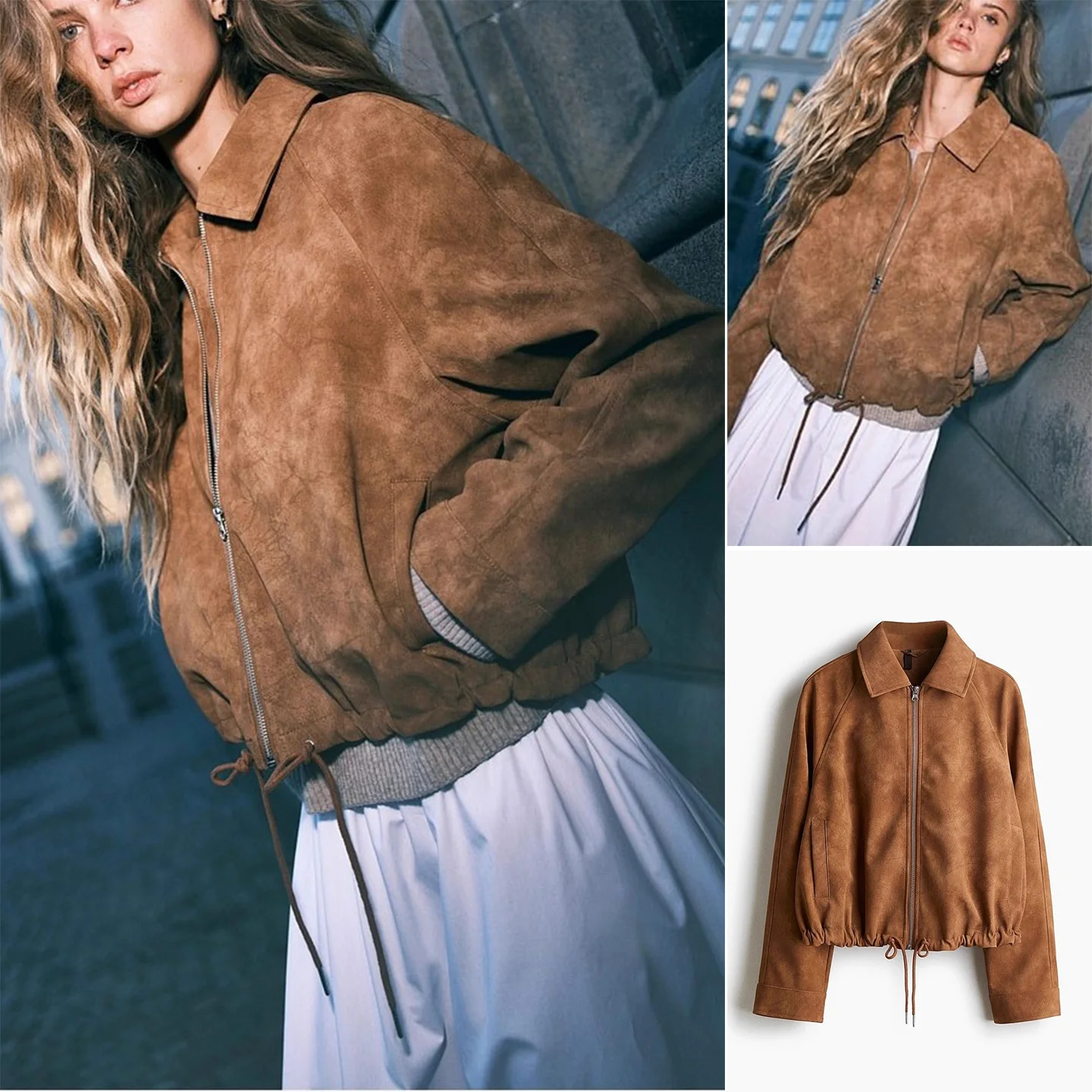 

Женское пальто в стиле ретро, осеннее новое поступление, длинное фланелевое пальто с отложным воротником-стойкой, повседневная женская верхняя одежда Faion