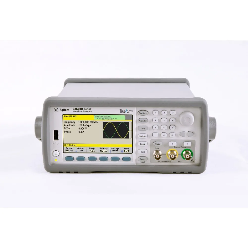 Gerador Trueform Waveform, Use Keysight Agilent 33500B Série 33522B 30MHZ 2CH