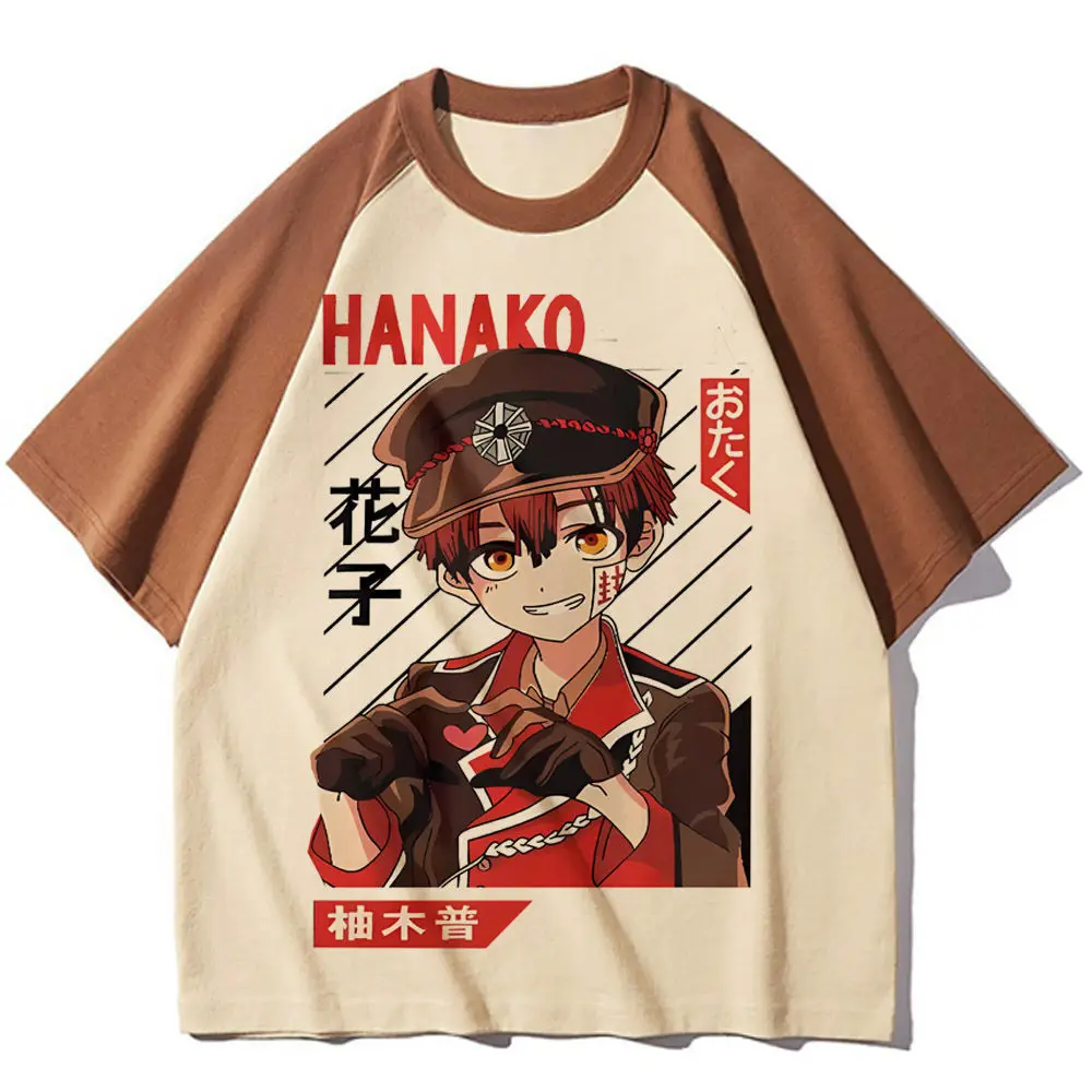 Toilet Bound Hanako Kun top tees female Pop Culture Digital Y2k Grunge shirt harajuku Punk 2000s Retro