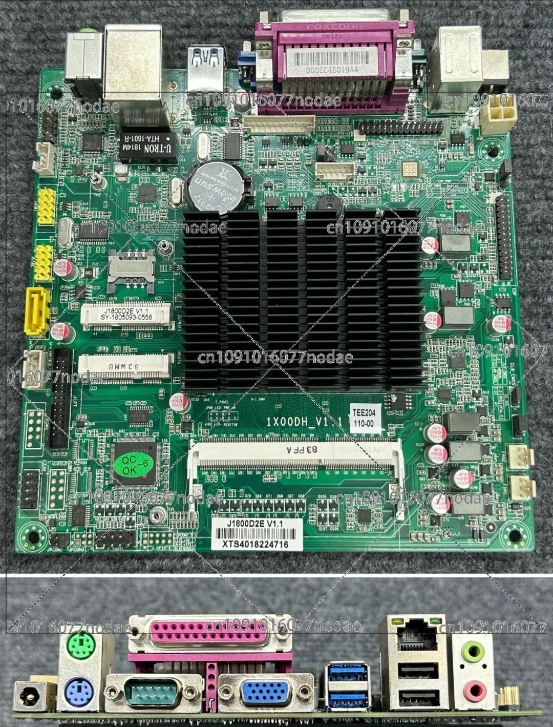 J1800DL 1X00DH_V1 1.1 2.0 J1800 Integrated Cash Register Main Board J1800D2E