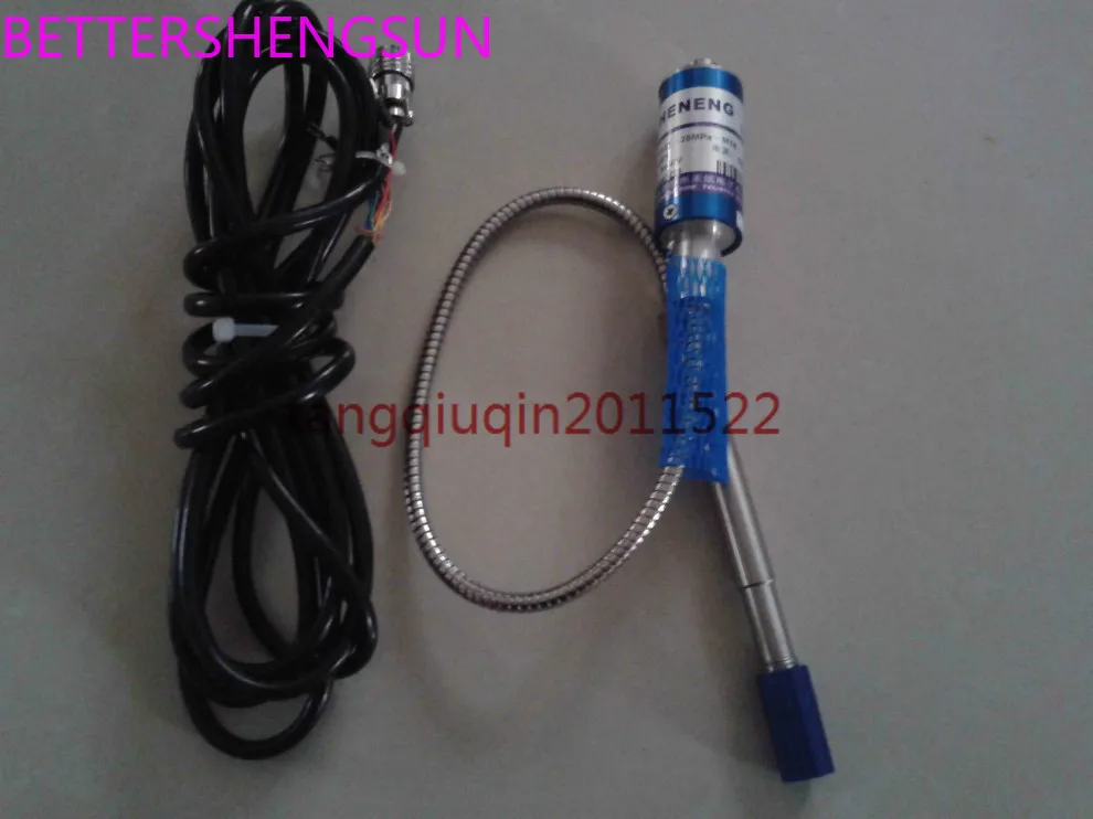 Double measuring high temperature melt pressure sensor PT131-25MPA-M14