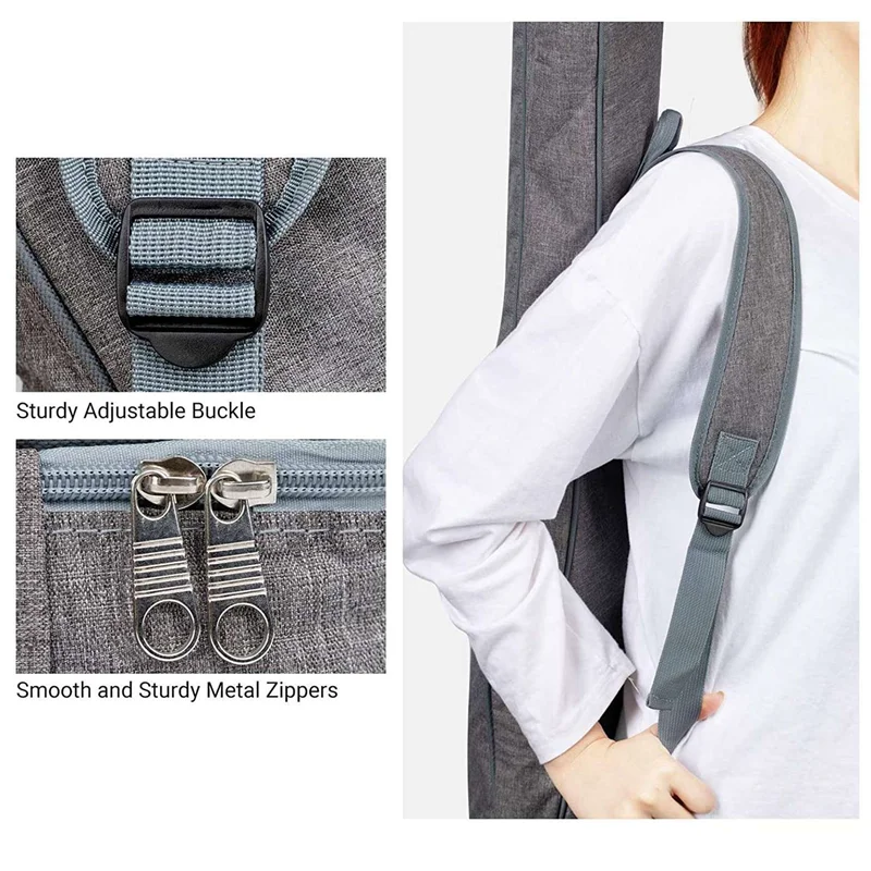 

ABVB-2X Electric Guitar Gig Bag 12MM Padding Dual Adjustable Shoulder For Electric Guitar Bass Guitar Classical Guitar More