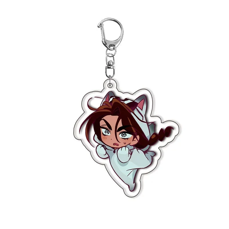 أنيمي الغريبة المرحلة سلاسل المفاتيح الكرتون لطيف لوكا إيفان حتى ميزي سلاسل المفاتيح حقيبة الظهر اكسسوارات قلادة المشجعين الهدايا ﻿