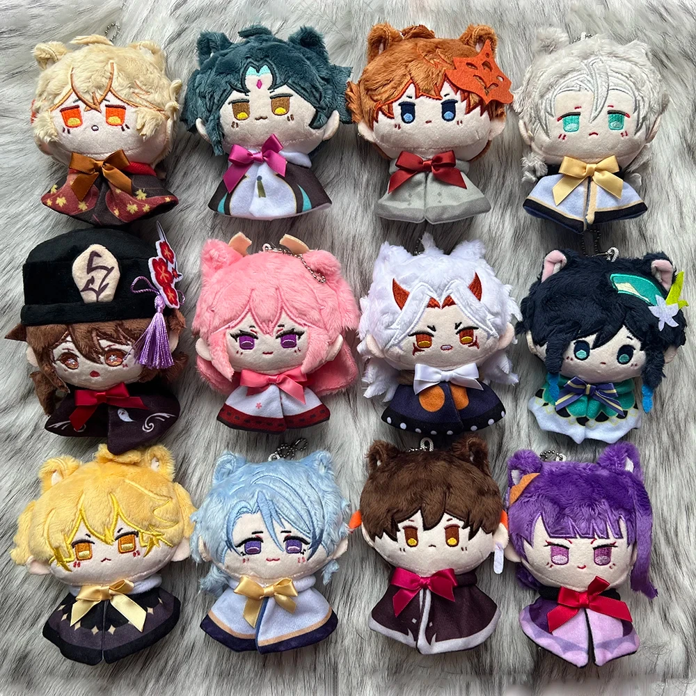 Genshin Impact Alhaitham Venti Kazuha Xiao Nahida Kawaii Anime Ornament Students Backpack Pendant Cute Xmas Decor Birthday Gifts