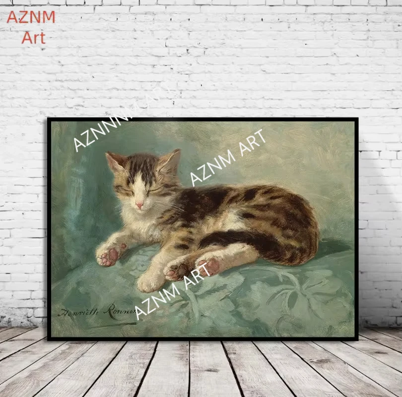 Vintage Animals Series Poster Print Canvas Pictures Home for Living Room and Bedroom Wall Modern Decor Frameless Painting