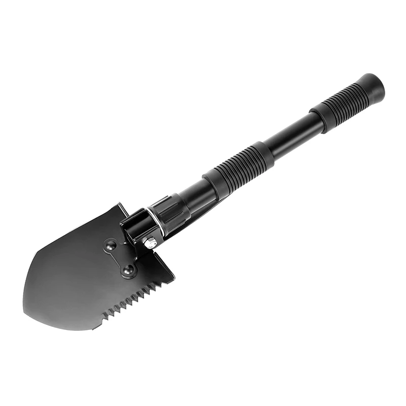 

Multifunctional engineer shovel folding and portable shovel manganese steel outdoor vehicle tool hoe fishing