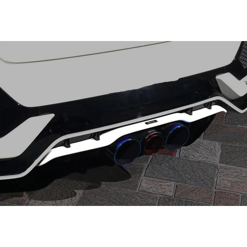 SAAR متوافق مع هوندا TYPE R Civic FK8 تعديل BLITZ المفسد الخلفي الشفة الخلفية ألياف الكربون المحيطي العلوي الشفة