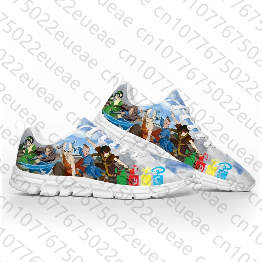 Avatar The Last Airbender Sports Shoes Mens Womens Teenager Kids Children Sneakers Custom High Quality Sneaker Couple White Shoe