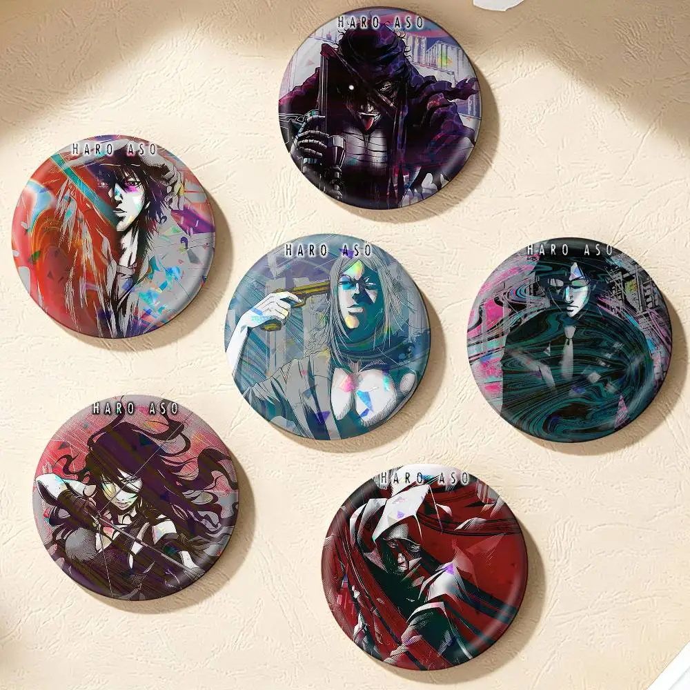 Alice In Borderland Manga   75mm 44mm 25mm Brooch Backpack Hat Pins Accessories Toys Badge