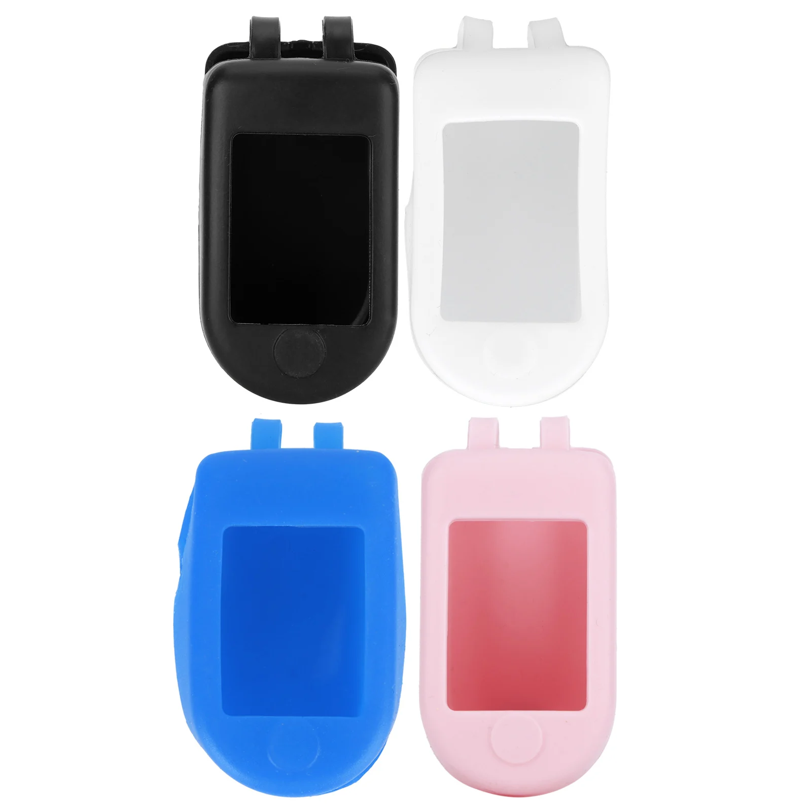 Blood Oxygen Case Oximeter Cover Fingertip Blood Oxygen Saturation Monitor Cover Portable Silicone Fingertip Pulse Monitor