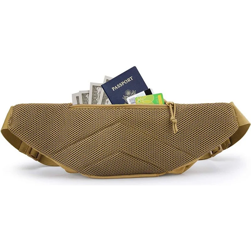 Multifunctional Tactical Waist Pack Outdoor Riding Storage Bag Portable iInvisible Waist Gun Bag