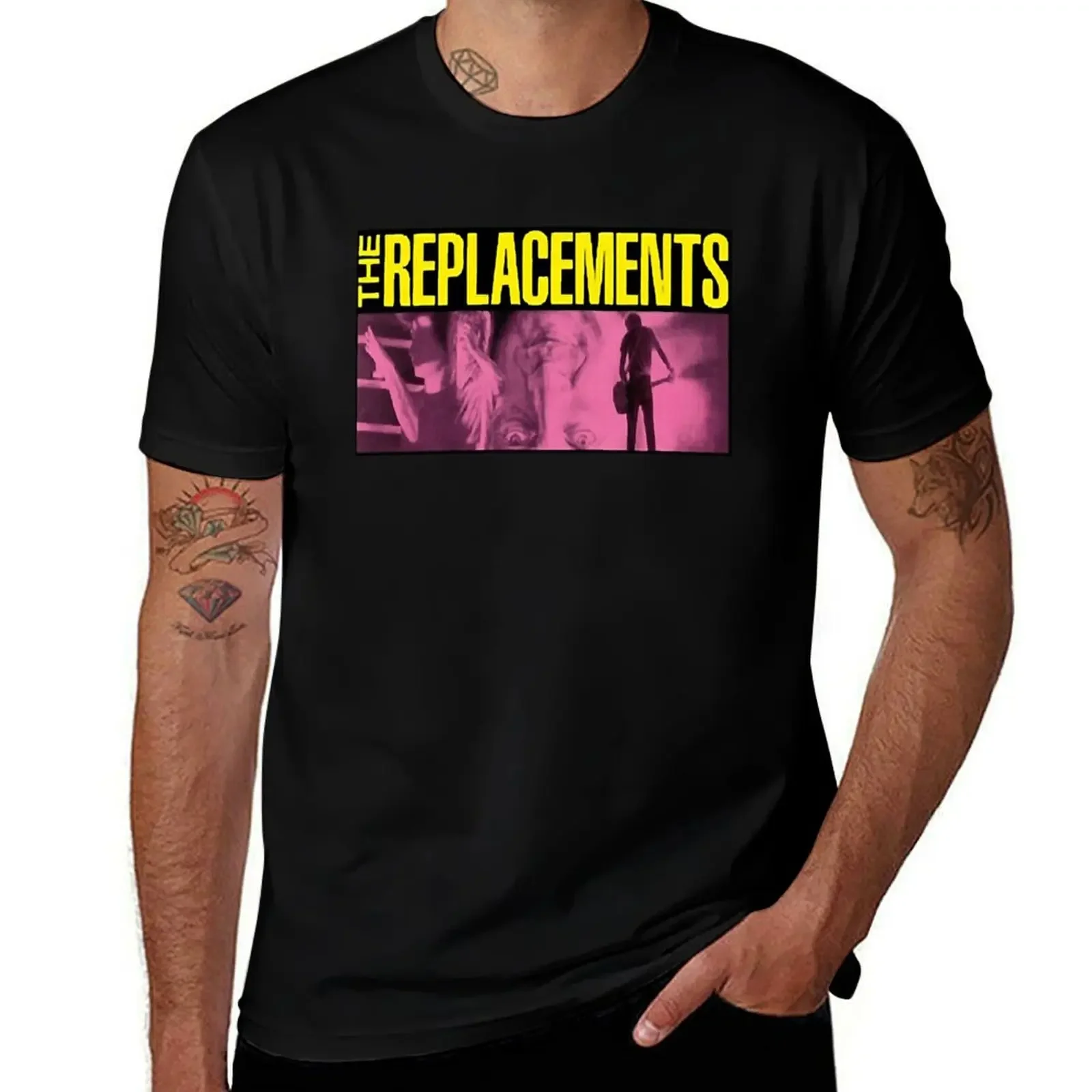 the Replacements T-Shirt oversized t shirt tees luxury designer Men's clothing