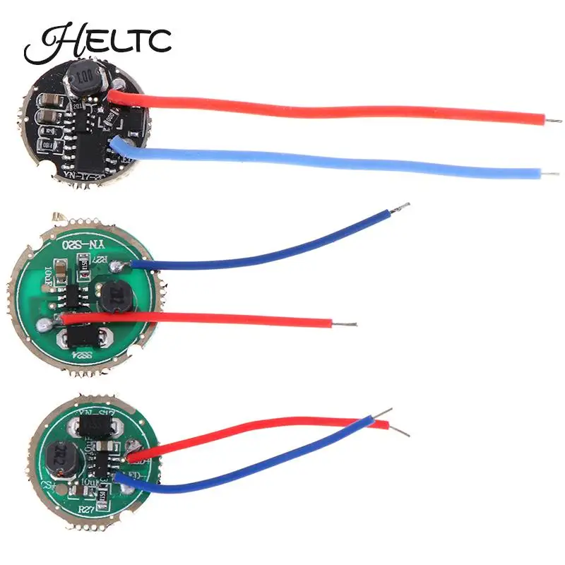 3W LED Driver 17mm/20mm 1.2-3.6V DC(1Mode)  12V DC(5 Mode) LED Flashlight Driver