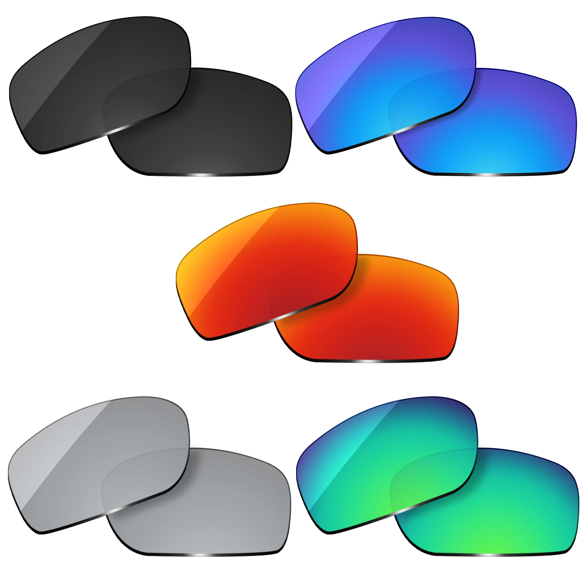 

Сменные поляризационные линзы OOWLIT для солнцезащитных очков Oakley Sideways и Sideways Asian Fit