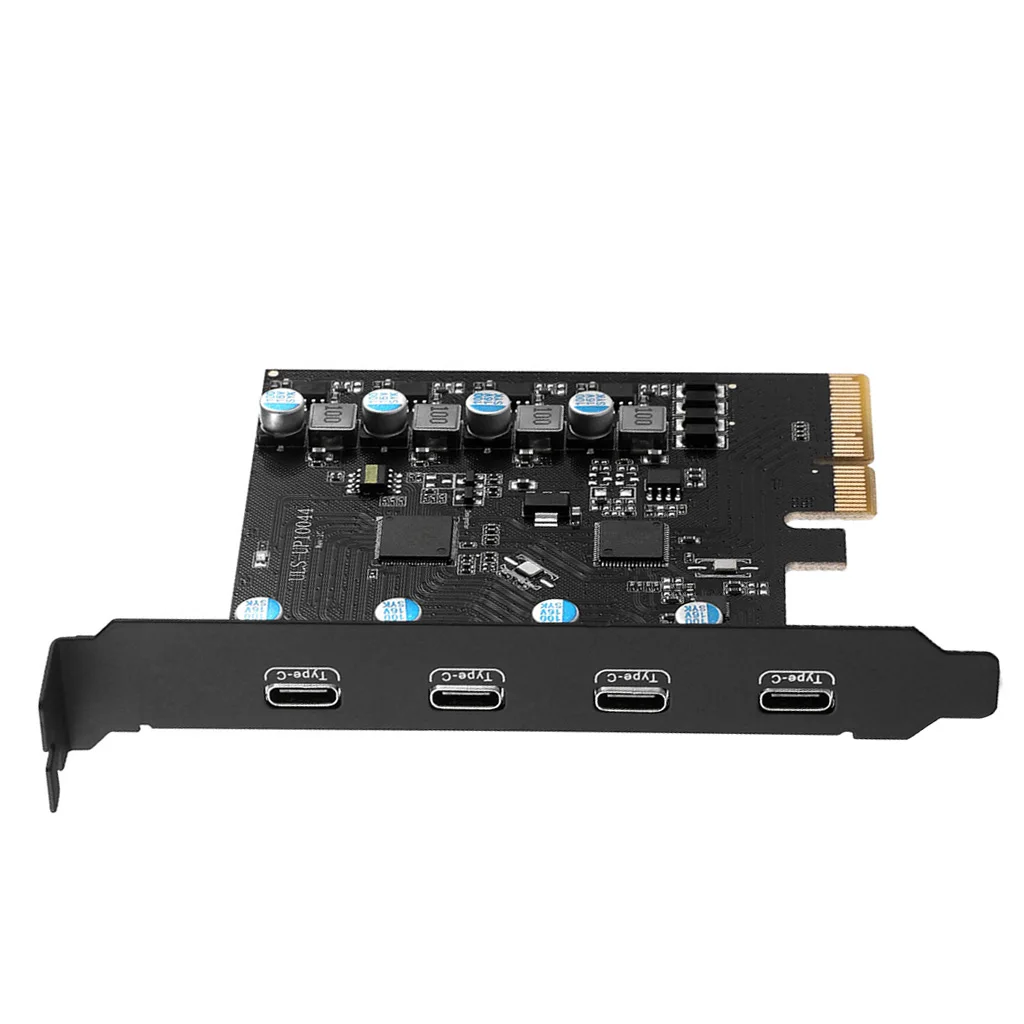Card PCI-e To USB3.2 Gen 2 7/5/4 Cổng Thẻ Card PCI Express Adapter USB Loại C C Loại E 19Pin Đầu Thẻ Nhớ Mở Rộng