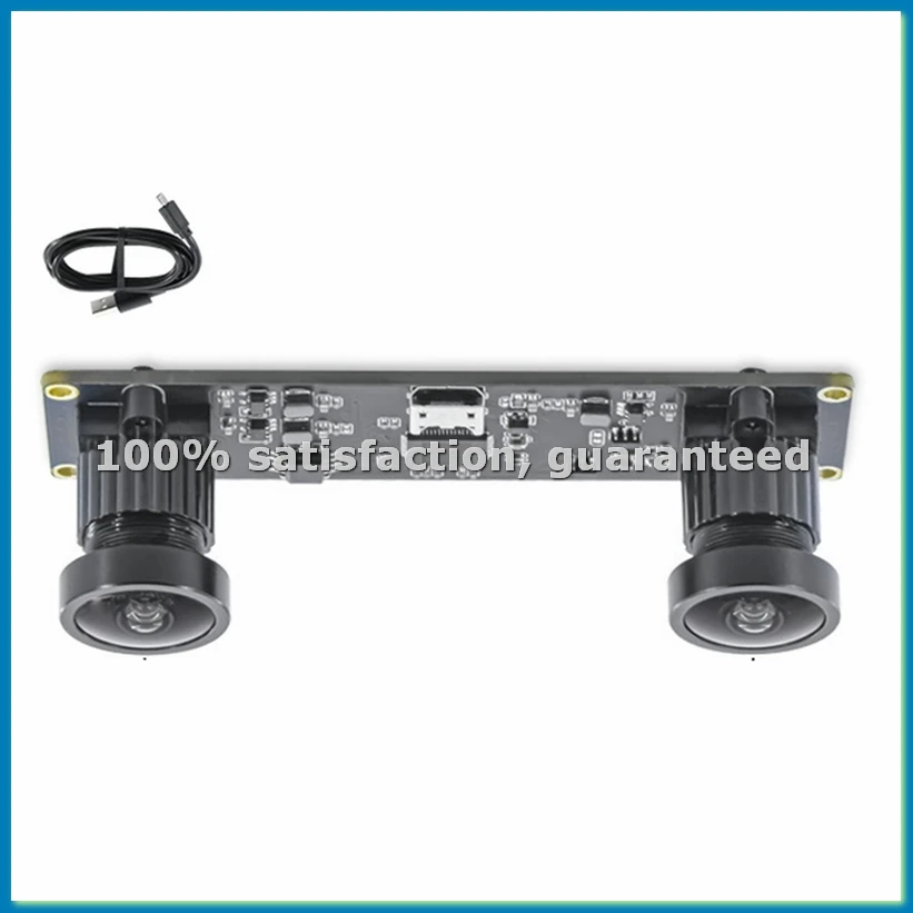 

Синхронная 3D стерео VR USB-камера 3840X1080P, 4 МП, 60 кадров в секунду, мини-USB, двойной модуль камеры с широкоугольным объективом 130 градусов-A79U