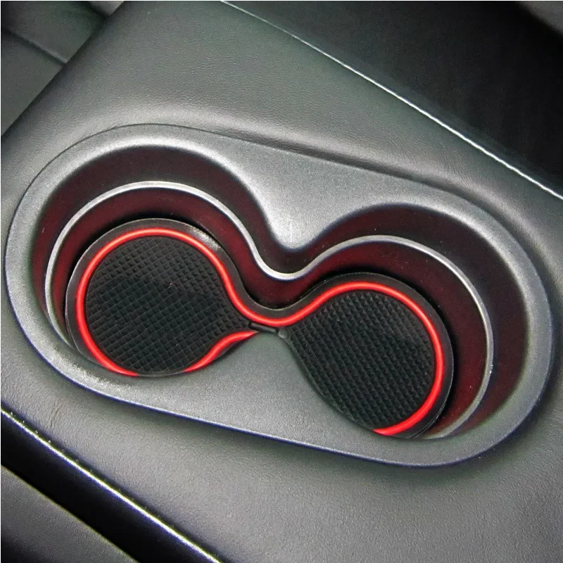 Rubber Mat Door Groove for Suzuki Swift Sport Swift 1.2eco 2011~2017 2012 2015 2016 Anti-slip Gate Slot Car Stickers Accessories