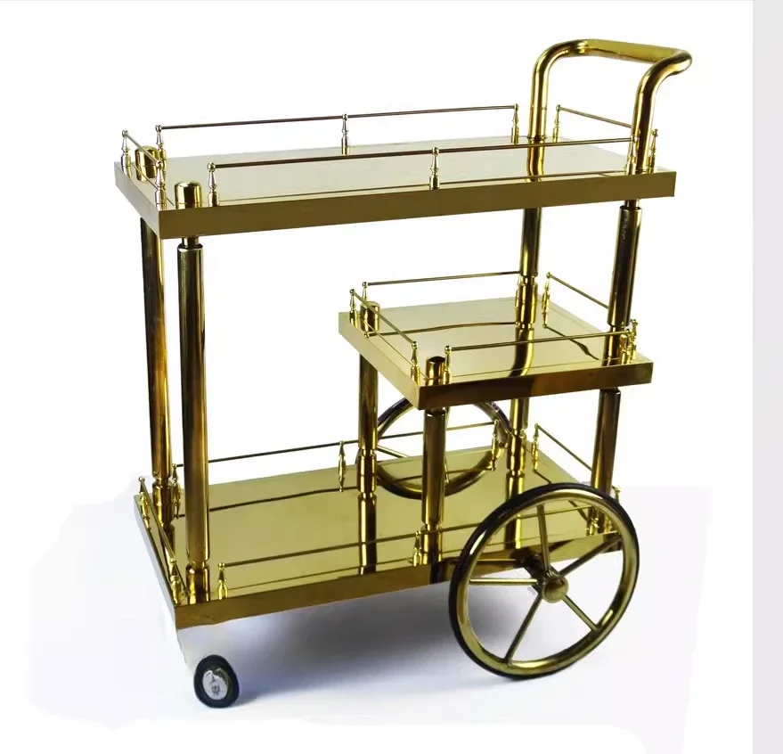 #Wine Dim Sum Birthday Cart Beverage Cart Hotel Lobby Dining Cart