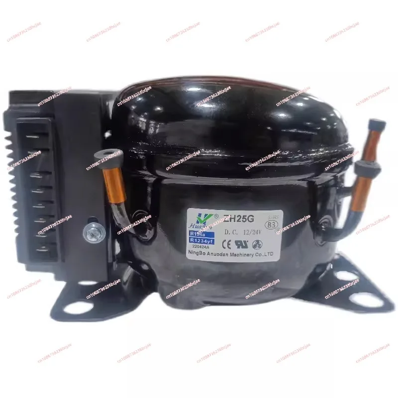 Compresor de 12V y 24V CC para coche, refrigerador congelador, Mini refrigerador, ZH25G35G