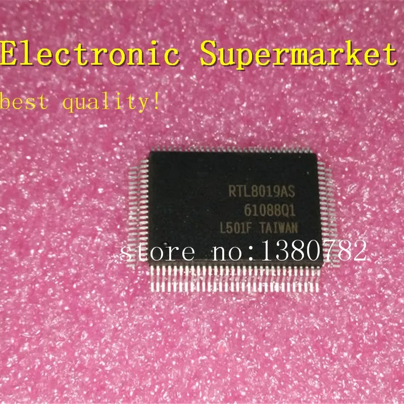 Free Shipping 10pcs-50pcs RTL8019AS  RTL8019  QFP-100  In stock!