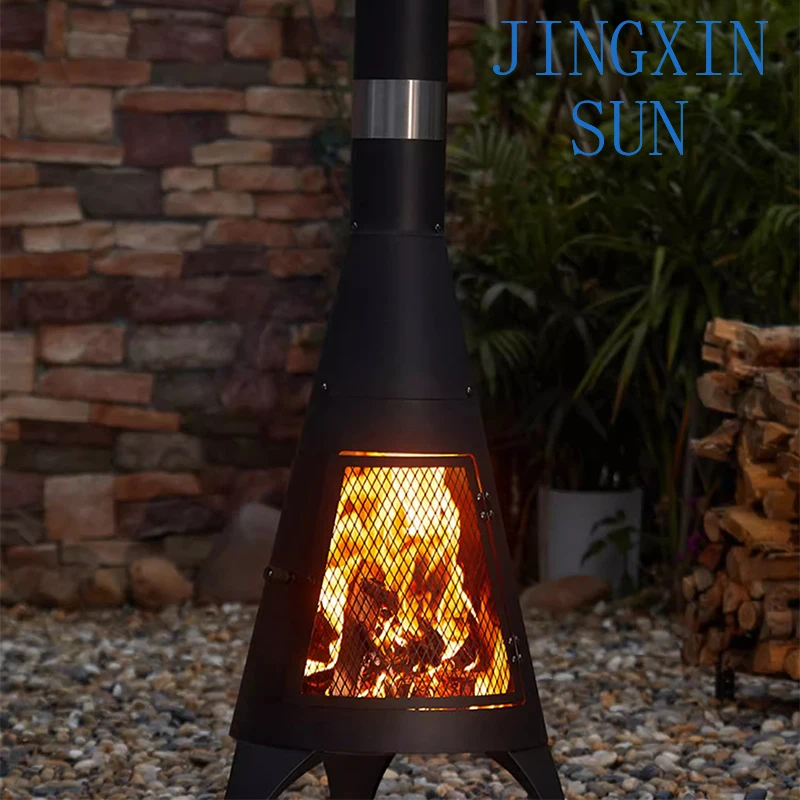 Outdoor Garden Fireplace Camping Wood Stove Mini Burner Travel Fire Camping Heater Bonfire Calentador Para Terraza Furniture