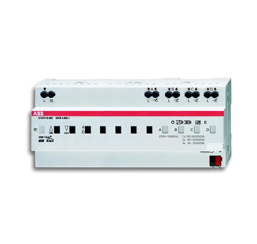 

ABB I-bus EIB Universal Dimmer 6197/15-500 6197/15-101 -500 Spot