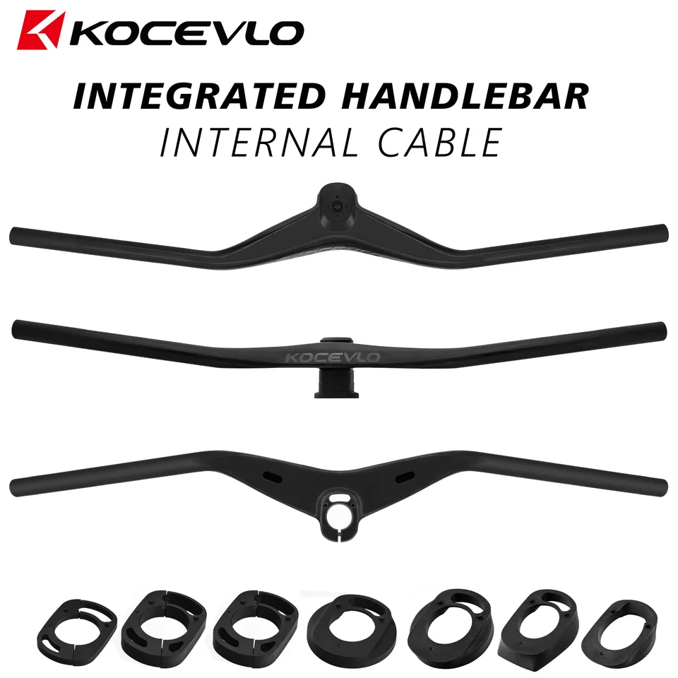 KOCEVLO MTB CARBON Internal Cable Integrated Handlebar For MTB (XC