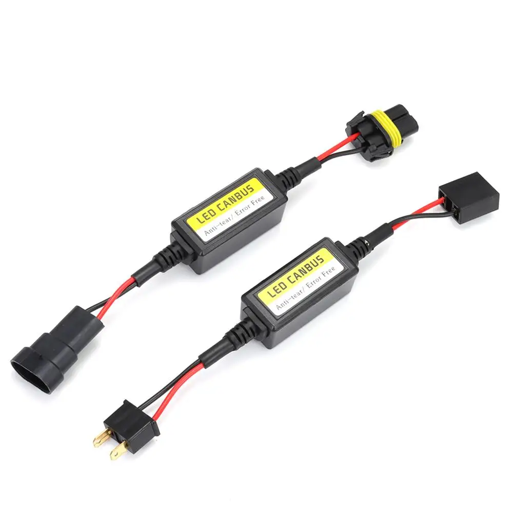 Automotive Accessories 12V Anti-Flicker Resistor Controller Automotive LED Decoder LED Canbus Decoder Fault Eliminator