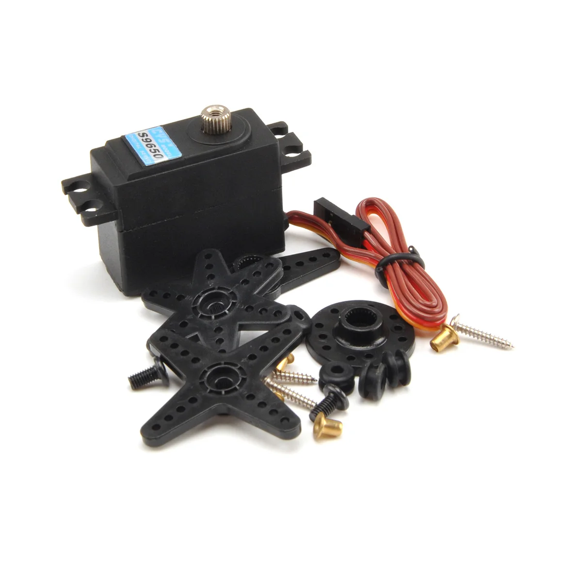 1pc CYS-S9650D digital metal engrenagem servo 25g 2.5kg. cm 4.8-6v para modelos de rc