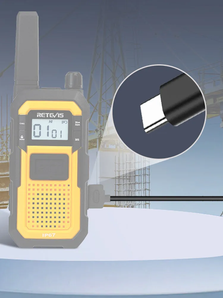 Retevis PC48 RB48 Walkie Talkie Kabel USB do programowania typu C Obsługuje Windows7/XP/10/11 Akcesoria radiowe do Retevis RB648 Plus — zdjęcie produktu 7