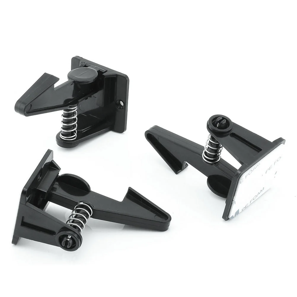

12 Pairs Drawer Locks Safety Cabinet Latches Baby Proofing Kids Protective Locks Durable Material Kitchen Bathroom Bedroom
