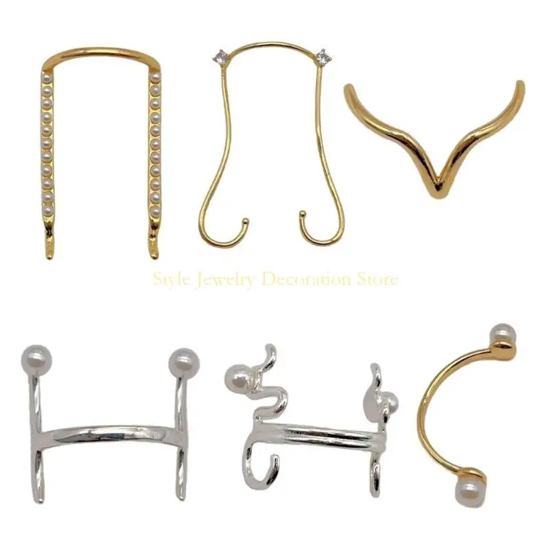 D46E Nose Bridge Corrector Alternative Nose Enhancer Delicate Nose Rings Nose Hoop Septum Rings Accessory