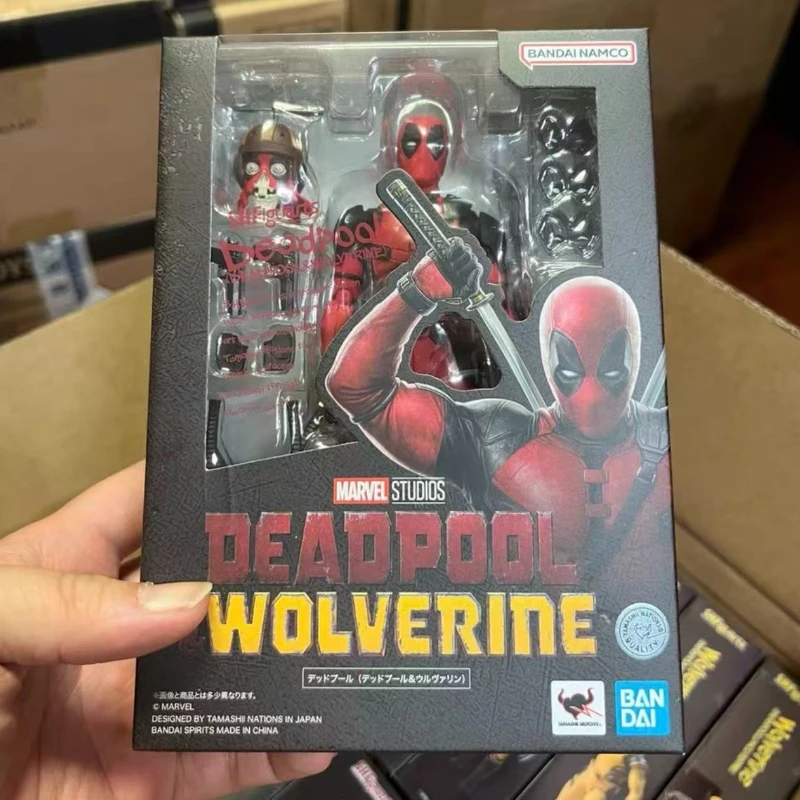 Model Kit Wolverine - มีสินค้าพร้อมส่ง กล่องแท้จาก Bandai โมเดลแอคชั่นฟิกเกอร์อนิเมะ S.H.Figuarts Deadpool