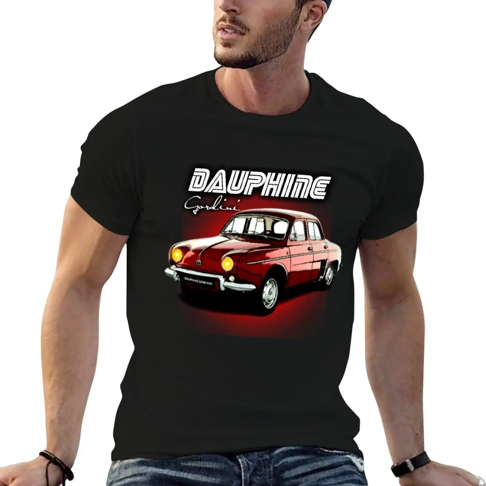 Футболка Dauphine gordini, базовая, дышащая, однотонная.
