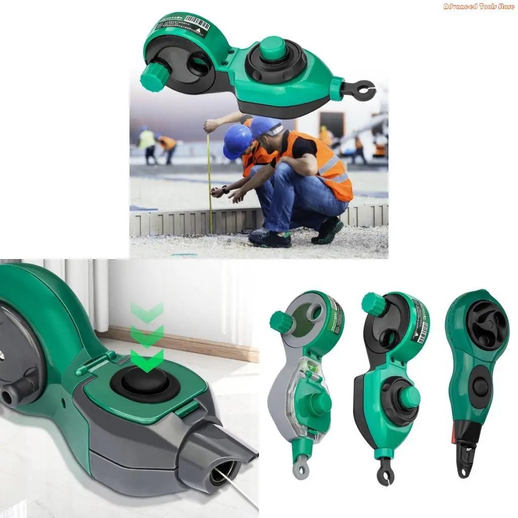 

Construction Layout Tool Automatic Rewinding Carpentry Drawing Line Marker Scriber Line Marker W91B