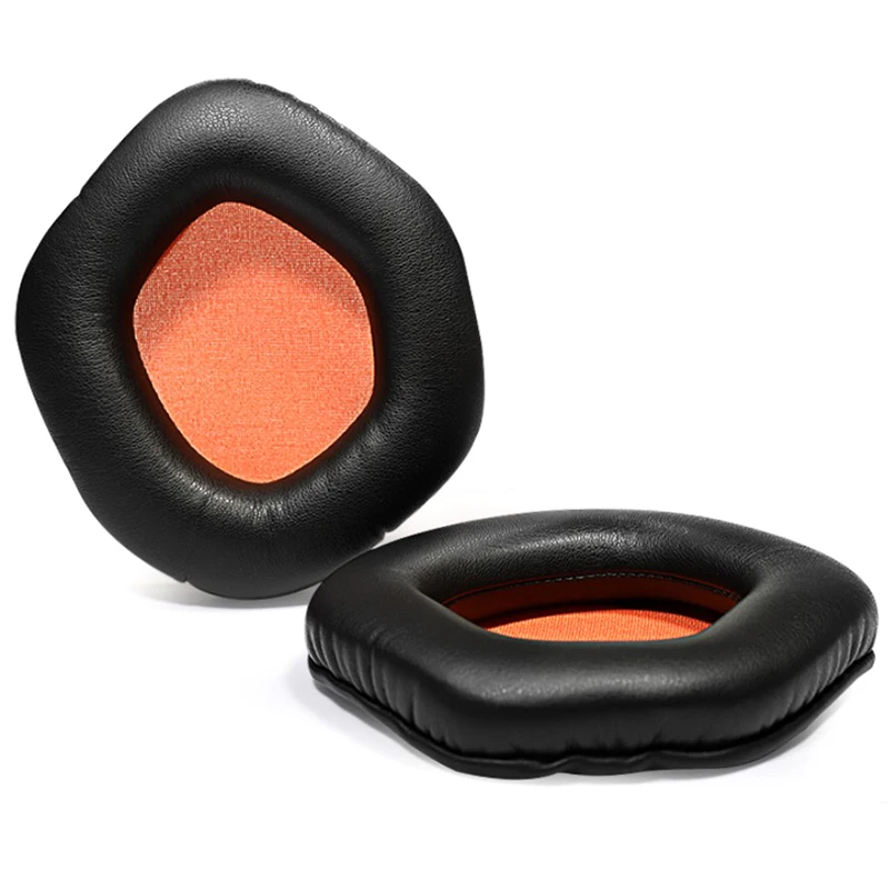 1Pair Replacement Potein Leather Memory Foam Cushion Ear Pads Earprads for Asus Rog Strix 7.1 2.0 PRO DSP Wireless Headphones