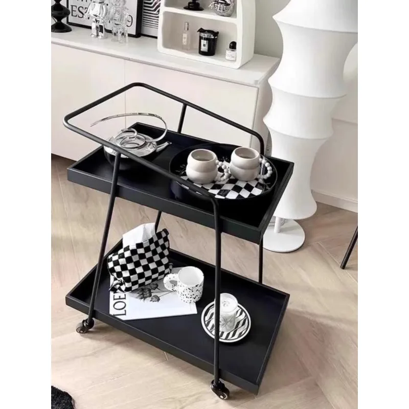 Dining Cart Trolley Hotel Restaurant Wine Mobile Cake Food Delivery Trolley Household Tea Shelf