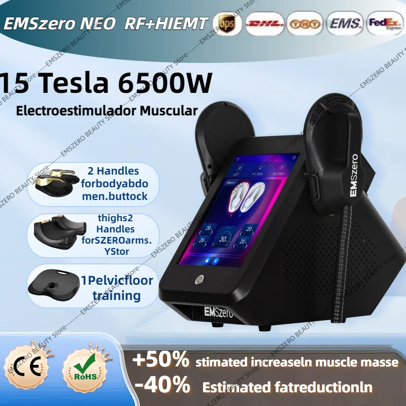 

2025 Emszero Machines 6500w 15 Tesla Professional Portable NEO Body Slimming Nova Rf Mini Muscle EMS Electromagnetic Stimulate