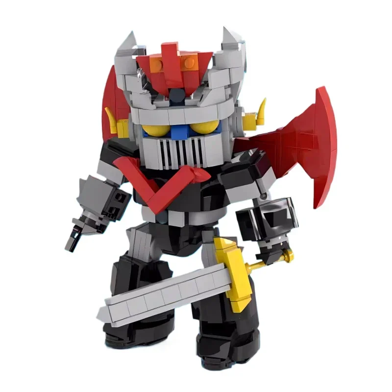 

SD Iron Armor Universal Hero Robot Model DIY Kids Toys Boy Birthday Gift MOC Anime Movie Action Mecha Warrior Building Block Set